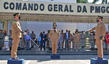 PM empossa novo comandante da regional de ceres