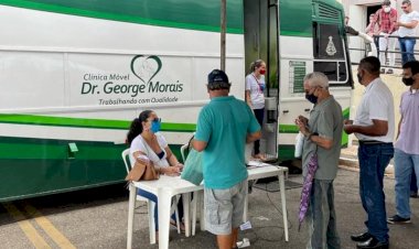 A Prefeitura de Ceres juntamente com a Clínica Móvel Dr. George Morais, informa a toda a população que estará realizando o Programa Saúde em Movimento