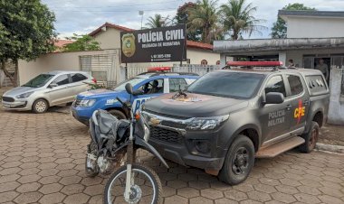 Forças policiais realizam prisão de suspeitos de roubo em Rubiataba