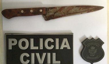 Em Goiás: Idoso é suspeito de tentar matar mulher a facadas enquanto ela dormia