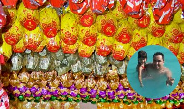 Wander Qualhate e sua filha Ana Luiza Qualhate vão fazer 600 crianças felizes nesta Páscoa em Ceres, Rialma e Uruana