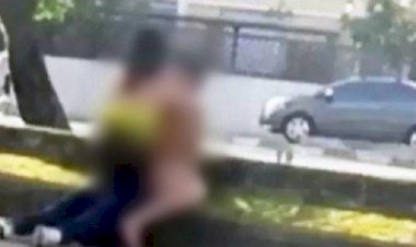 Casal é flagrado fazendo sexo em plena luz do dia em avenida