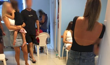 Mais de 50 pessoas vão parar em ambulatório após passarem mal por suspeita de intoxicação alimentar em resort, diz turista