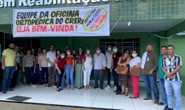 Oficina Ortopédica Itinerante do CRER leva atendimento a pacientes de Ceres e região