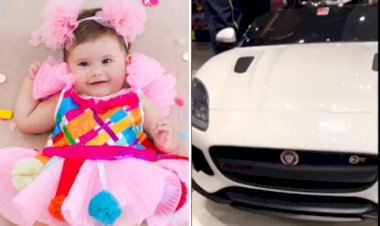 Após dar Jaguar de brinquedo para Maria Alice, influenciador se surpreende com repercussão: ‘Achando que era carro de verdade’