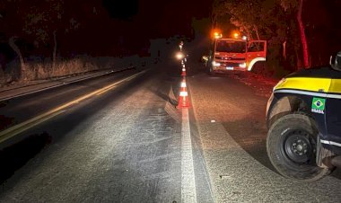 Um morador de Ceres morre e outro fica gravemente ferido após acidente na BR-153