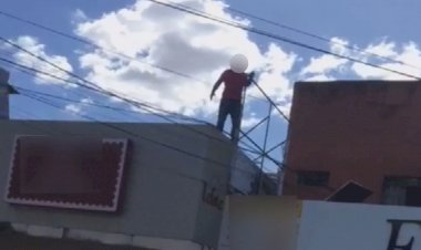 Em Goiás: Após tentar fugir por telhado de loja, suspeito de roubo é abordado por PM e ironiza: ‘Como vou descer?’