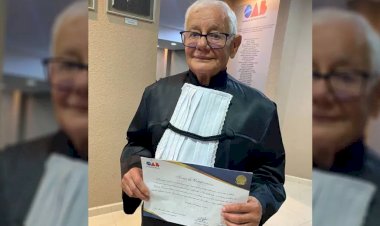 Aos 77 anos, aposentado passa no exame da OAB e celebra: ‘Nunca é tarde’