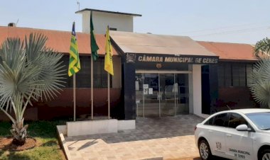 Câmara Municipal de Ceres realiza a 01ª Sessão Ordinária do mês de agosto de 2022