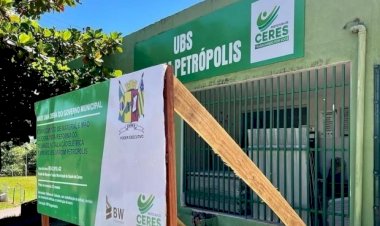 Prefeitura de Ceres segue cronograma de reformas de unidades de saúde