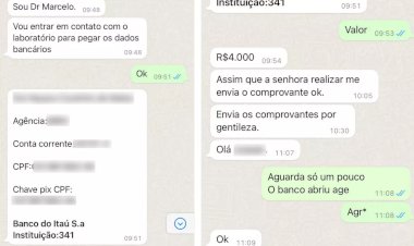 Em Goiás: Mulher de paciente em UTI denuncia que perdeu R$ 3 mil para golpista que se passou por médico