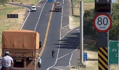 Obras na BR-153 e instalação de novos radares alteram tráfego até o final de semana