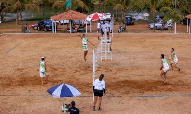Torneio de vôlei de praia da inicio as festividades de aniversário de 69 anos de Ceres