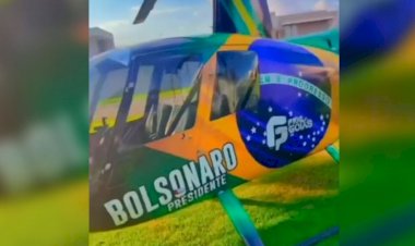 MP pede que Gusttavo Lima e Frigorífico Goiás paguem multa de R$ 20 mil por propaganda eleitoral irregular em helicóptero