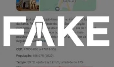 É fake que Barreiras, na Bahia, teve mais votos para Lula que número de habitantes