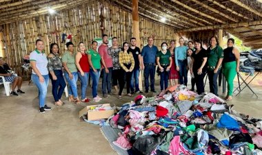 Secretaria de assistência social de Ceres e o IF Goiano realizaram Bazar Social