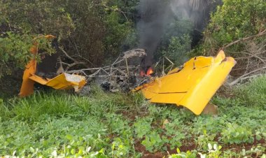 Avião cai e mata piloto em Bom Jesus de Goiás