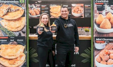 Casal de brasileiros que vende coxinha nos Estados Unidos diz ter faturado R$ 10 milhões em 2022