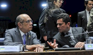 PGR pede prisão de Sérgio Moro por dizer que Gilmar Mendes vende habeas corpus