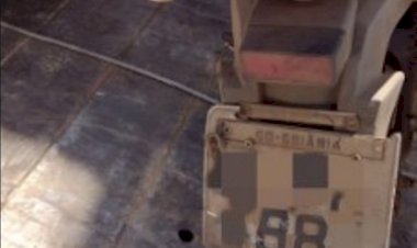 Em Goiás: Condutor é preso por circular em moto com placa adulterada