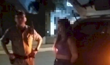 Em Goiás: Mulher é presa por dirigir embriagada, fugir de bloqueio policial e chutar militar