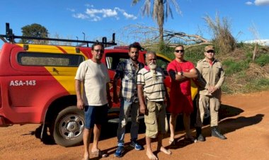 Homem cai no lago Serra da Mesa e fica 20h na água, mas é resgatado