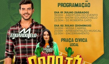 Vem aí 1º Arraiá Solidário de Ceres que ocorrerá nos dias 1 e 2 de julho