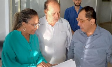 Senador Jorge Cajuru visita Ceres e deixa emendas em valores estimados a R$ 2.500.000,00