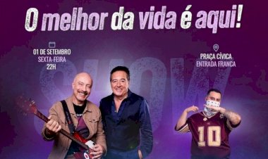 Ira! Um dos maiores nomes do Rock nacional no Aniversário de 70 Anos de Ceres