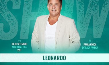 Leonardo faz o show de Aniversário de 70 Anos de Ceres
