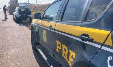 PRF apreende carro de R$ 40 mil com R$ 31 mil em dívidas, no DF