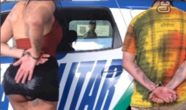Em Goiás:  Suspeitos de tráfico são presos nus em motel após briga por drogas