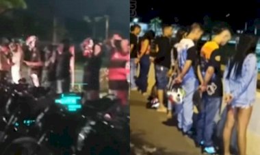 Em Goiás: PM frustra ''rolezinho'' com mais de 200 motocicletas