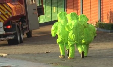 Funcionário passa mal após vazamento de amônia em fábrica de gelo, em Aparecida de Goiânia