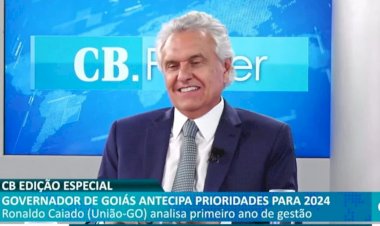 Caiado diz que União Brasil é 3º maior partido do País e deve ter candidato ao Planalto em 2026