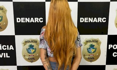 Jovem presa por tráfico em Goiás comandava crimes no Amapá pelo celular