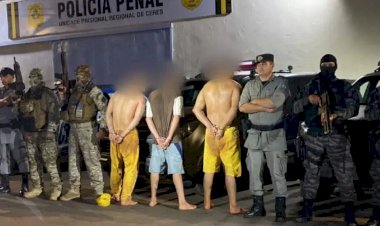 Detentos que fugiram pelo telhado de presídio são recapturados em Ceres