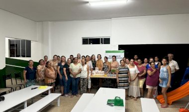 Secretaria de Desenvolvimento Social de Ceres em parceria com a Pastoral da Criança e Casa da Amizade, iniciou o Projeto ''Mãos que Acolhem''