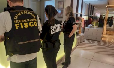 Polícia investiga sonegação fiscal em lojas de roupas de luxo em bairro nobre de Goiânia