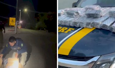 Caminhoneiro é preso com cerca de 50 mil comprimidos de rebite na BR-153, em Uruaçu