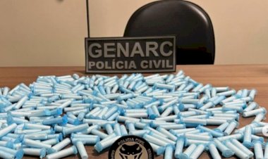 Em Goiás: Polícia encontra 300 cápsulas de cocaína em air fryer na casa de suspeito