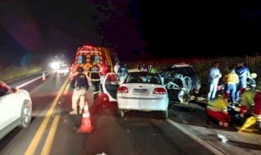 Morre quarta vítima de acidente entre carros na BR-153 em Jaraguá; vítimas da mesma família. Todos eram moradores do povoado do Oriente, município de Nova Glória