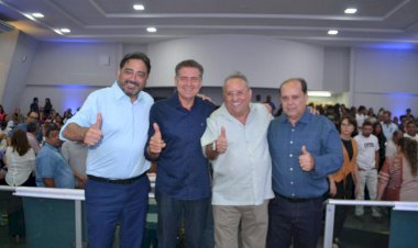 Convenção em Ceres: União Brasil oficializa Edmario como pre-candidato a prefeito e Marcão da Caixa pre- candidato a Vice