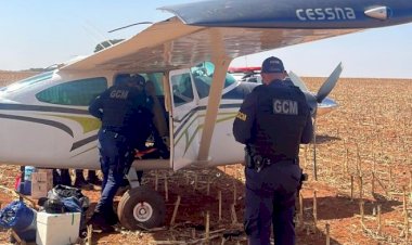 Piloto é preso suspeito de tráfico internacional após fazer pouso forçado de avião em plantação de milho