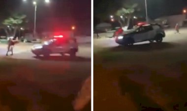 Em Goiás: Suspeito de agredir PM foge de abordagem e é atropelado por viatura