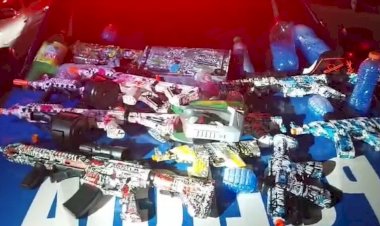 Guerra com armas de gel: moradores de Goiânia se assustam com nova mania entre jovens