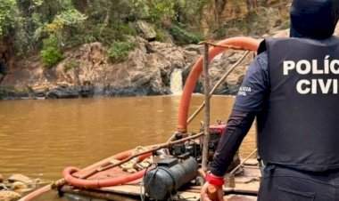 Homem é preso por garimpo ilegal em terra Kalunga