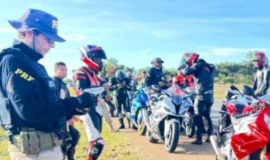 Mais de 470 motos são flagradas trafegando acima da velocidade permitida em BRs de Goiás