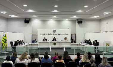 Câmara Municipal de Ceres realiza a 1ª Sessão Ordinária do mês de junho de 2025