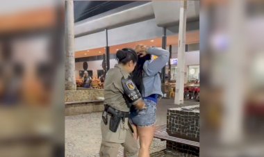 Mulher é presa ao vender drogas em praça de Caldas Novas